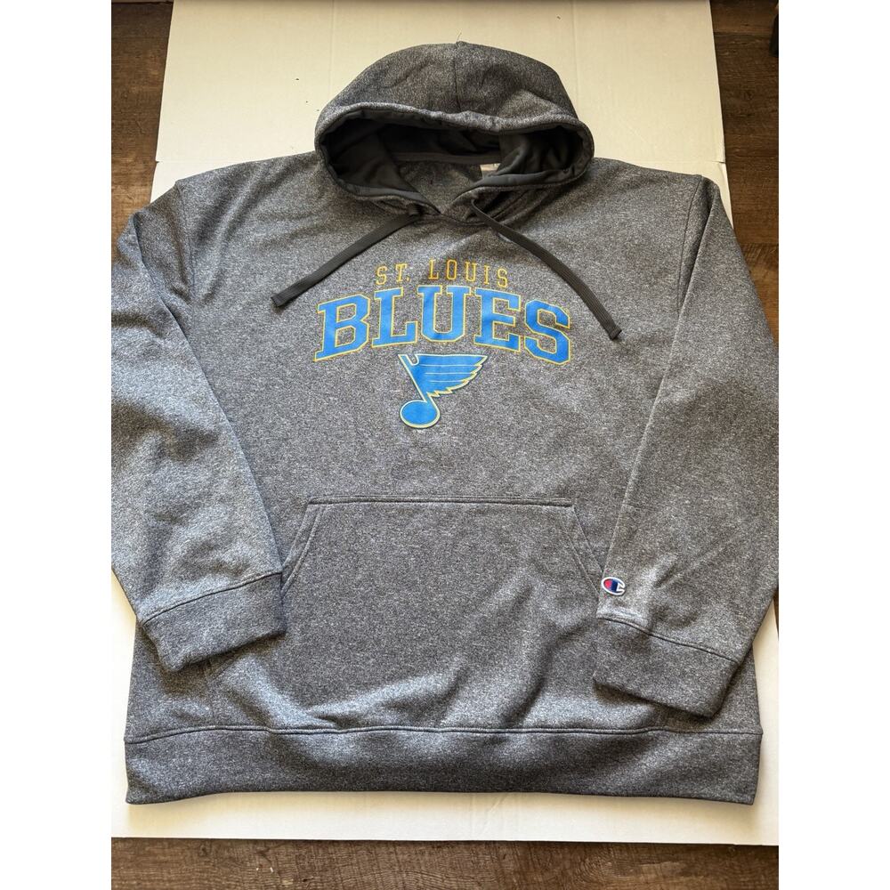 Champion St. Louis Blues Hoodie NHL Hockey Size XL